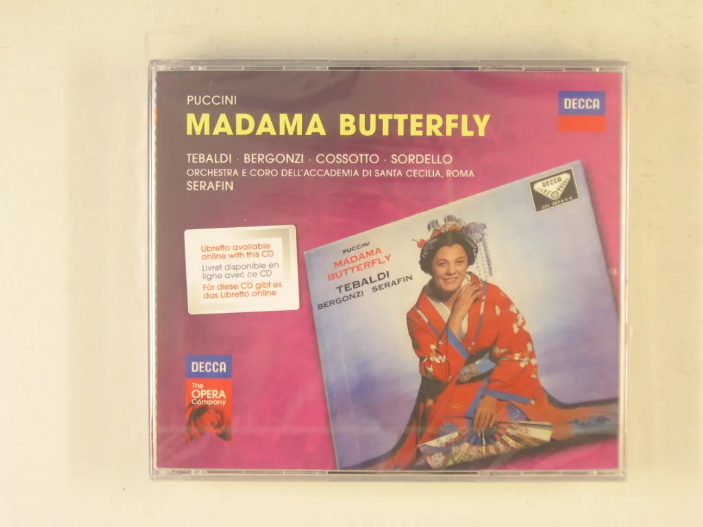 Copertina di Madama Butterfly