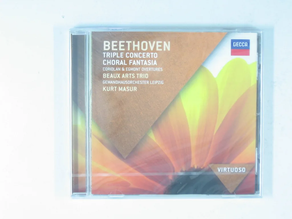 Copertina di Triple Concerto-Choral Fantasia