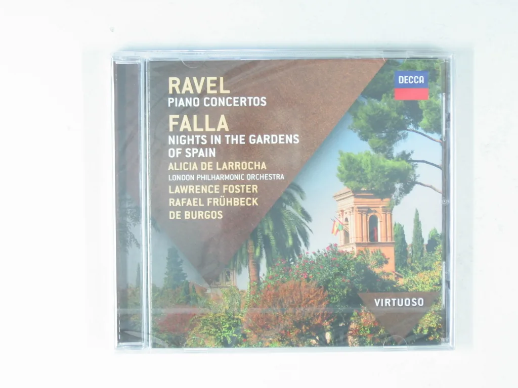 Copertina di Piano Concertos-Nights In The Gardens Of Spain
