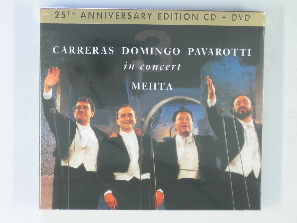 Copertina di Pavarotti-Carreras-Domingo In Concert