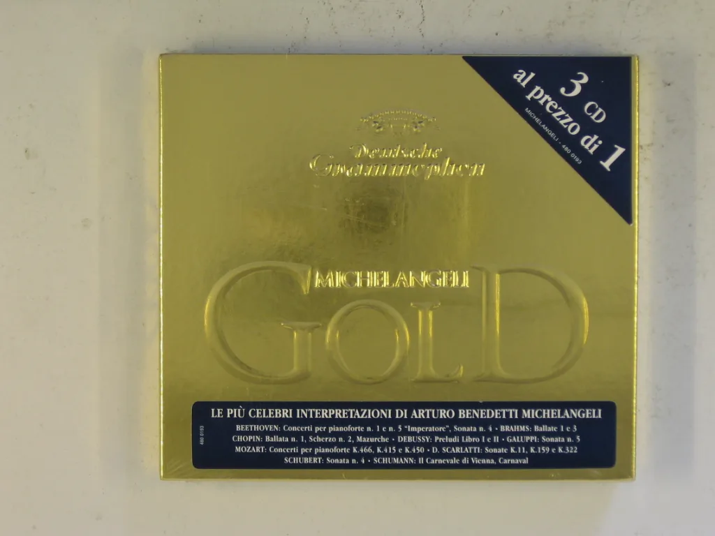 Copertina di Michelangeli Gold