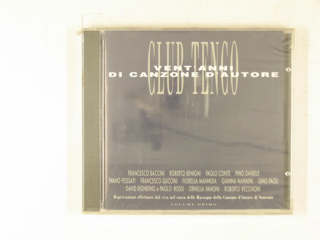 Copertina di Vent'Anni Di Canzone D'Autore - Vol.1