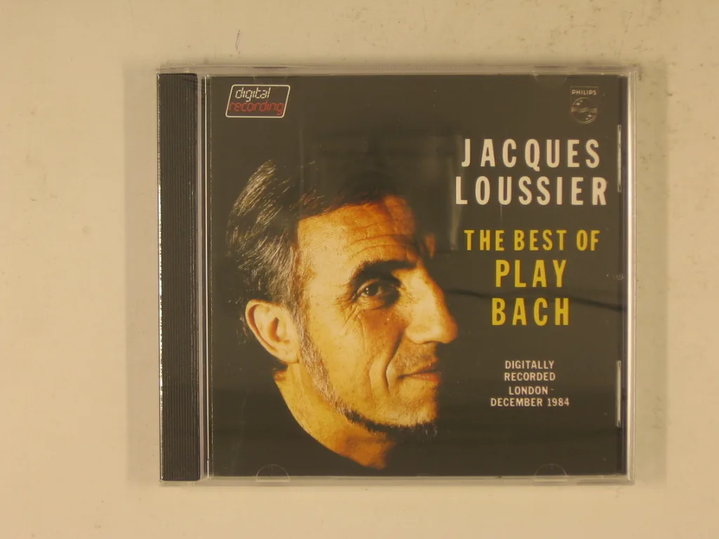 Copertina di Jacques Loussier The Best Of Play Bach