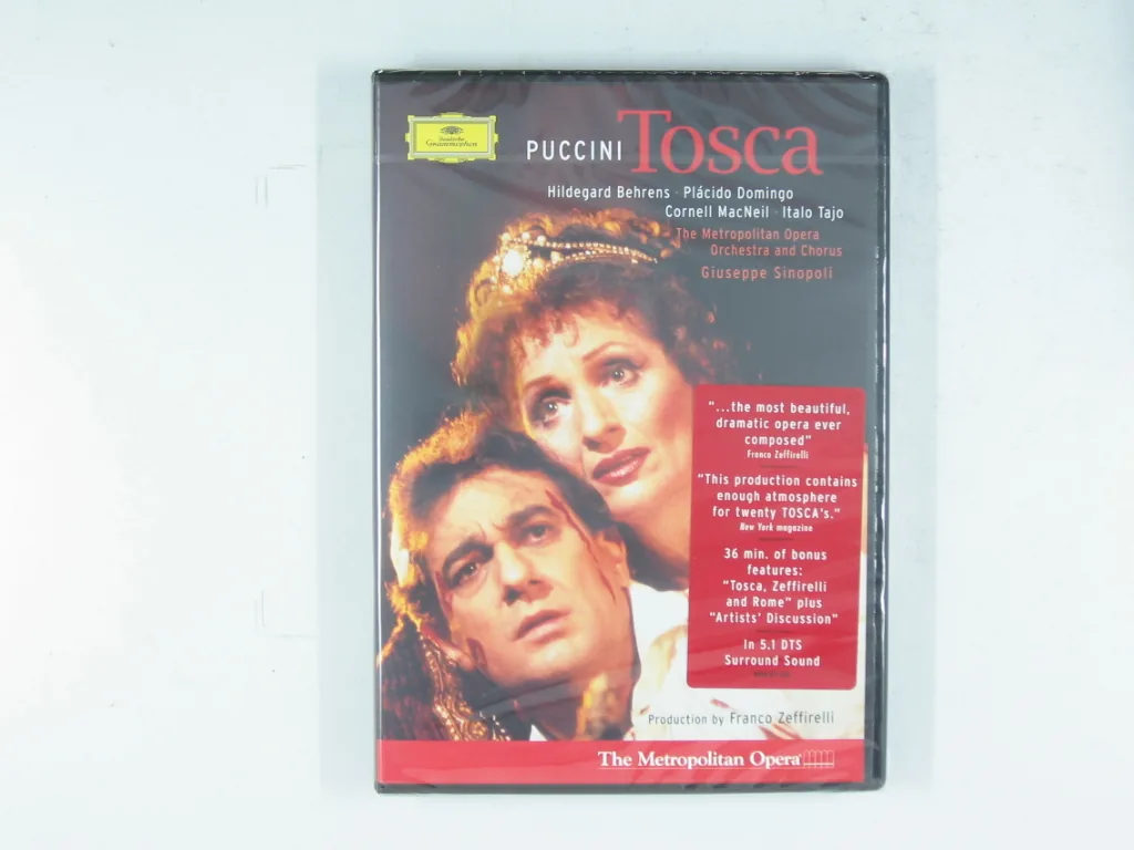Copertina di Tosca