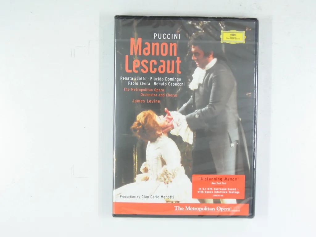Copertina di Manon Lescaut