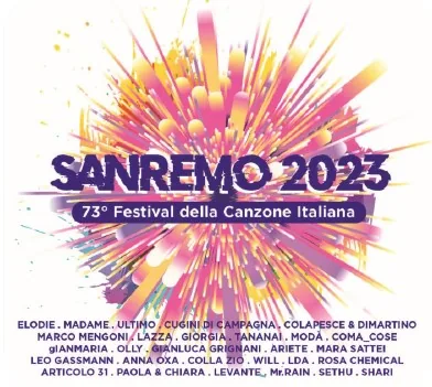 Copertina di Sanremo 2023
