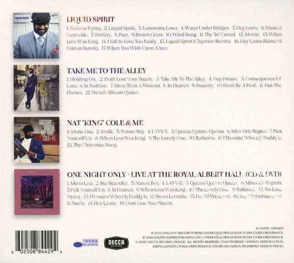Copertina di Gregory Porter