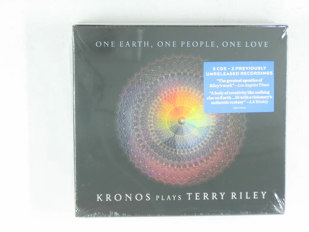 Copertina di One Earth, One People, One Love: Kronos Plays Terry Riley