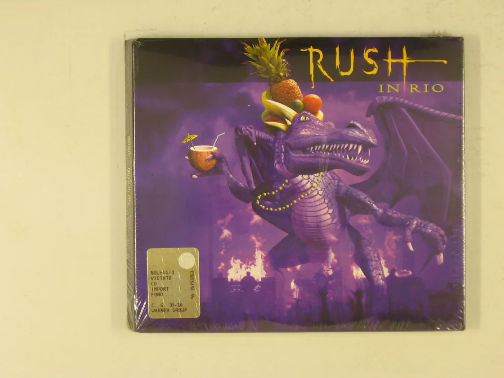 Copertina di Rush In Rio