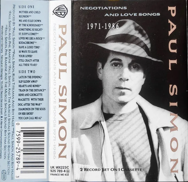 Copertina di Negotiations and Love Songs: 1971-1986