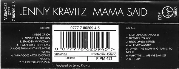 Copertina di Mama Said