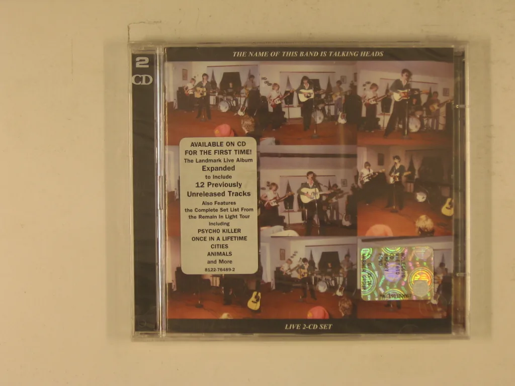 Copertina di The Name Of This Band Is Talking Heads - Live 2-Cd