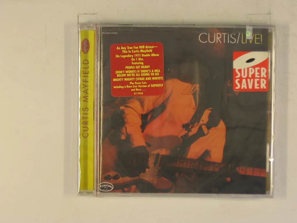 Copertina di Curtis/Live
