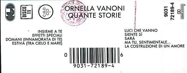 Copertina di Quante Storie