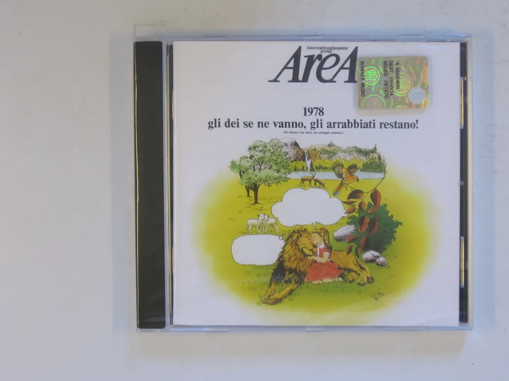 Copertina di Gli Dei Se Ne Vanno, Gli Arrabbiati Restamo!