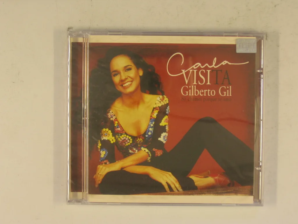 Copertina di Carla Visita Gilberto Gil