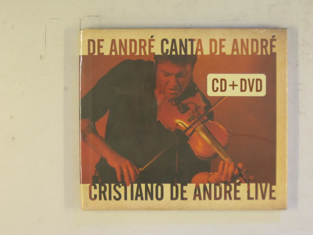 Copertina di De Andrè Canta De Andrè Vol. 1