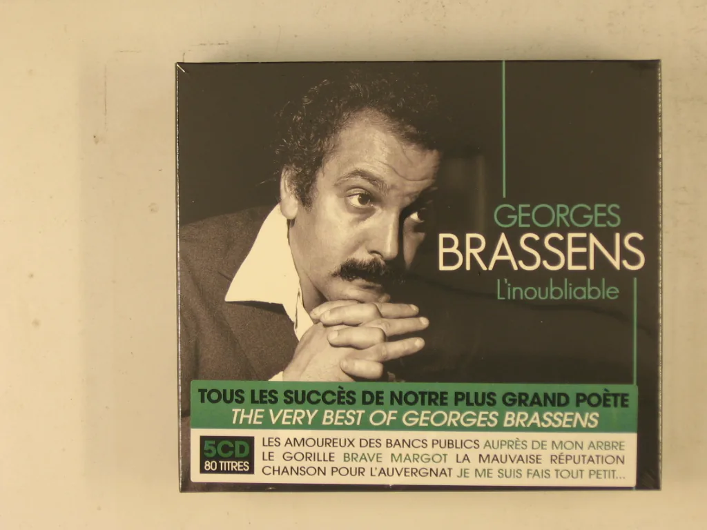 Copertina di Georges Brassens L'Inoubliable