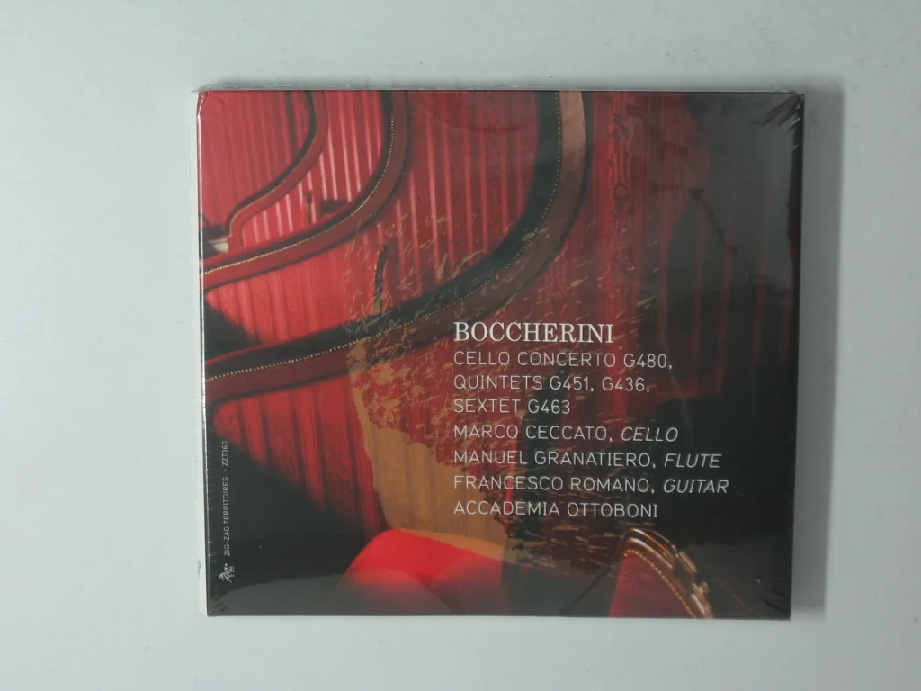 Copertina di Cello Concerto G 480-Quintets G 451, G 436 Sextet
