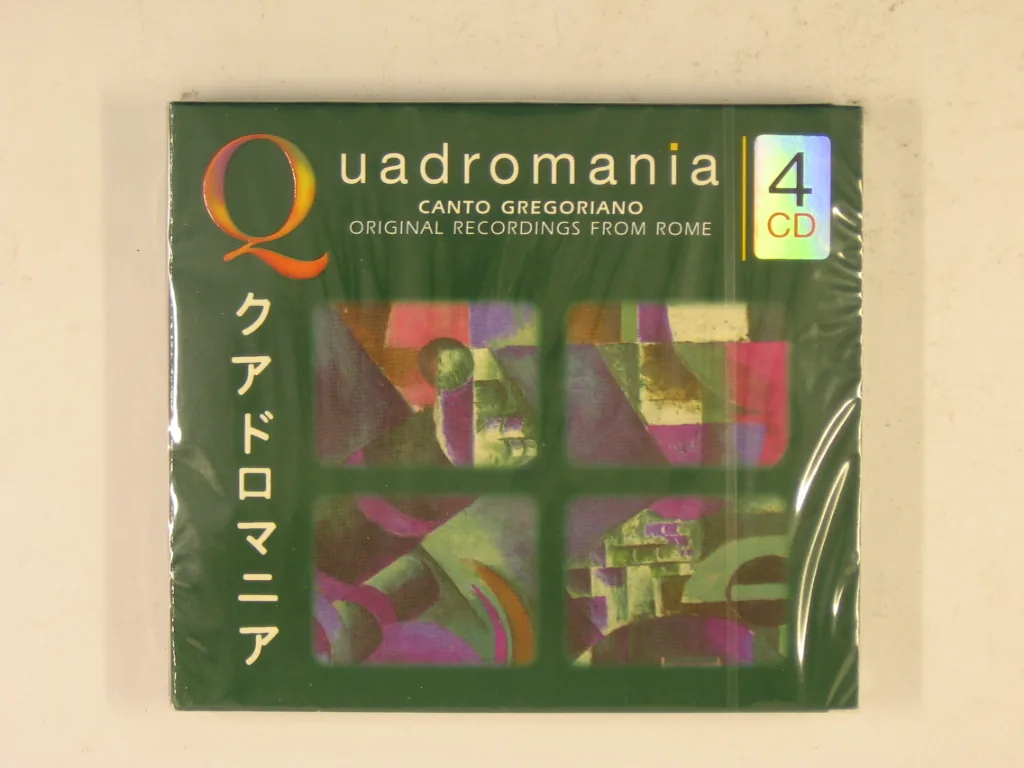 Copertina di Canto Gregoriano (Quadromania)