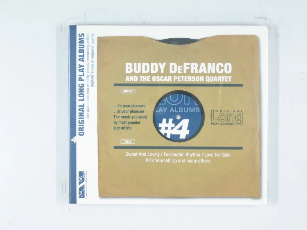 Copertina di Buddy Defranco And The Oscar Peterson Quartet