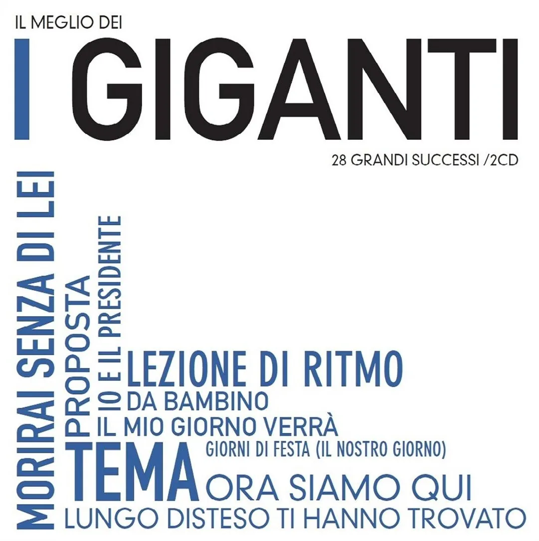 Copertina di Il Meglio Dei Giganti
