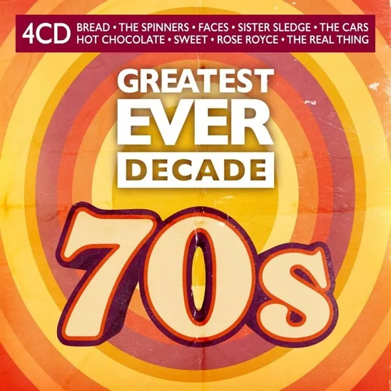 Copertina di Greatest Ever Decade 70'S