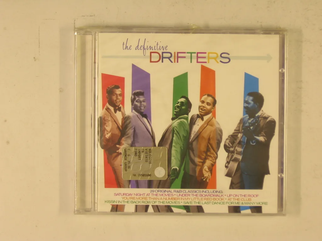 Copertina di The Definitive Drifters