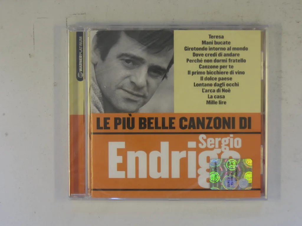 Copertina di Le Più Belle Canzoni Di Sergio Endrigo