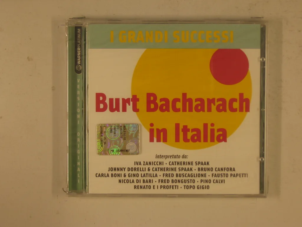 Copertina di Burt  Bacharach In Italia