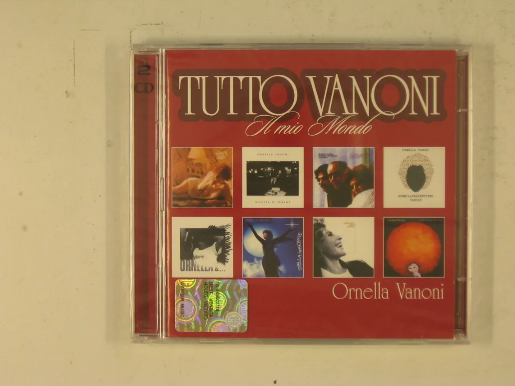 Copertina di Tutto Vanoni - Il Mio Mondo