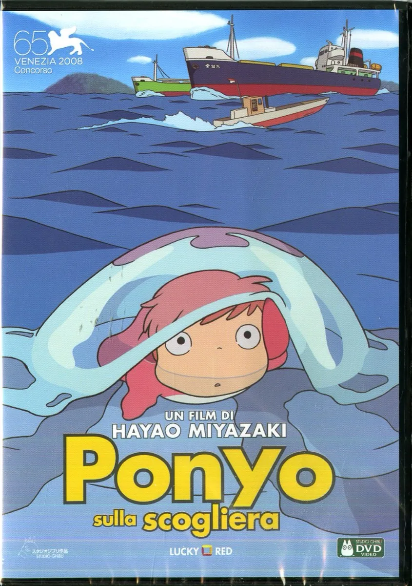 Copertina di Ponyo Sulla Scogliera