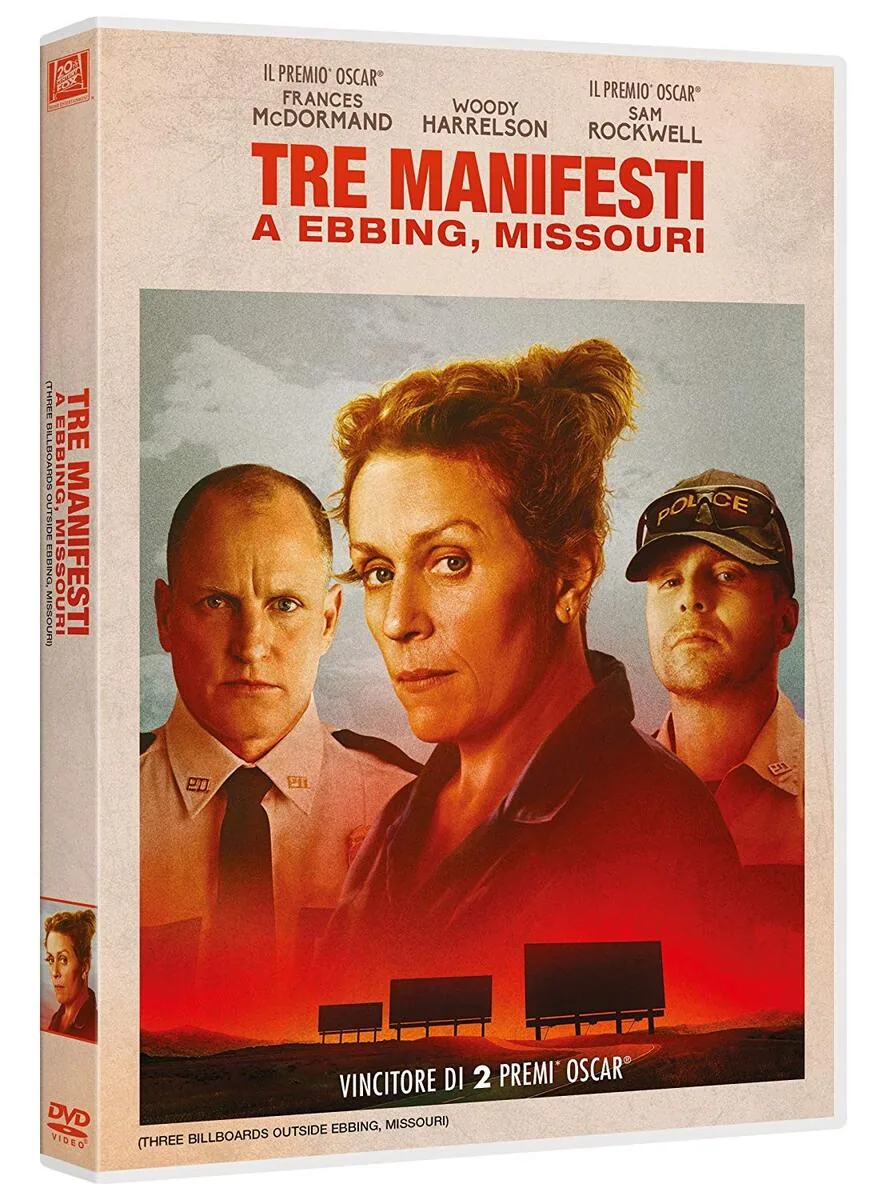 Copertina di Tre Manifesti A Ebbing, Missouri