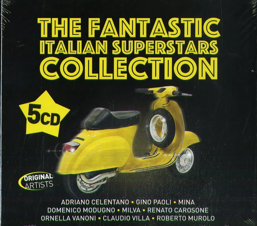 Copertina di The Fantastic Italian Superstars Collection
