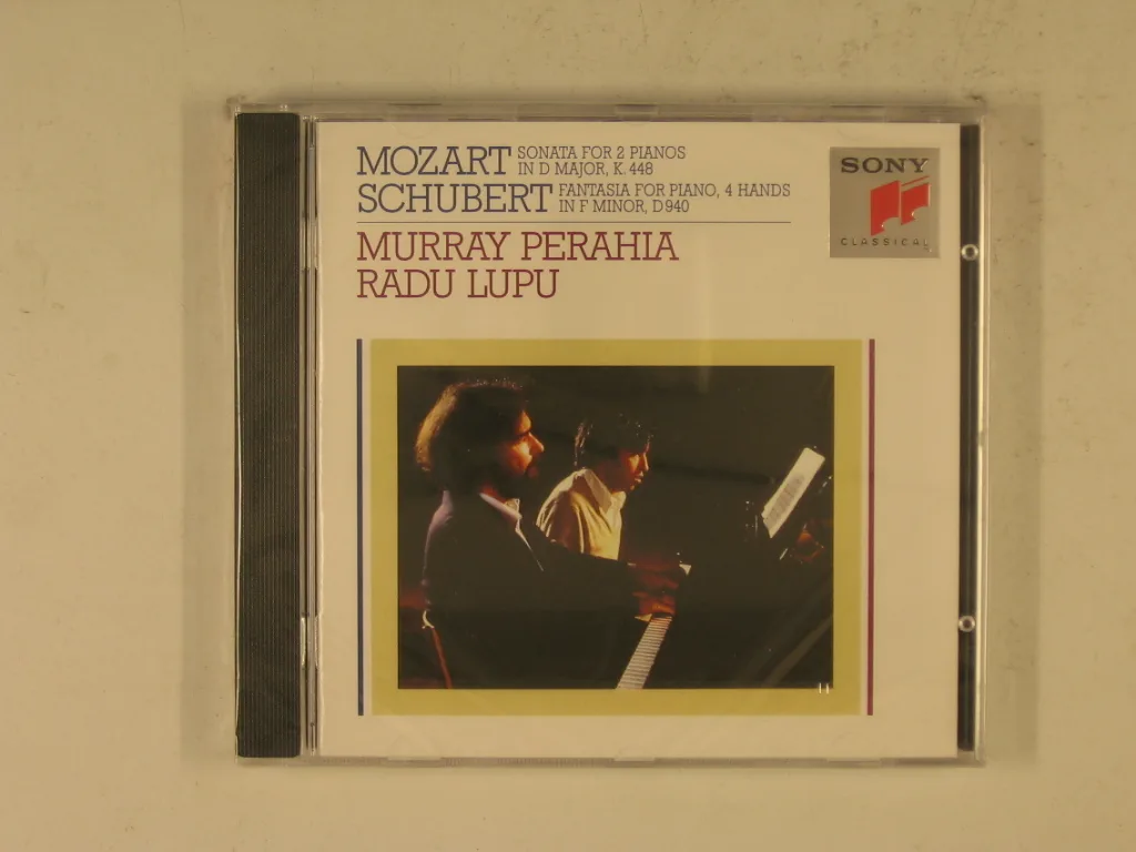 Copertina di Sonata Per 2 Piani-Fantasia Per Piano