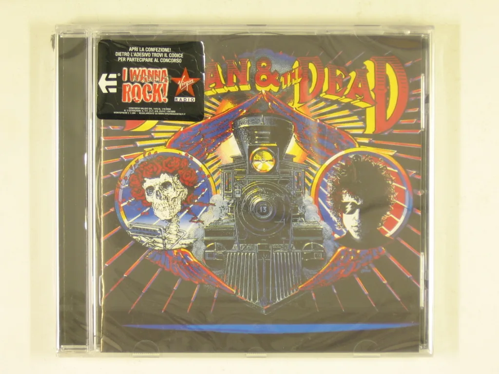 Copertina di Dylan And The Dead