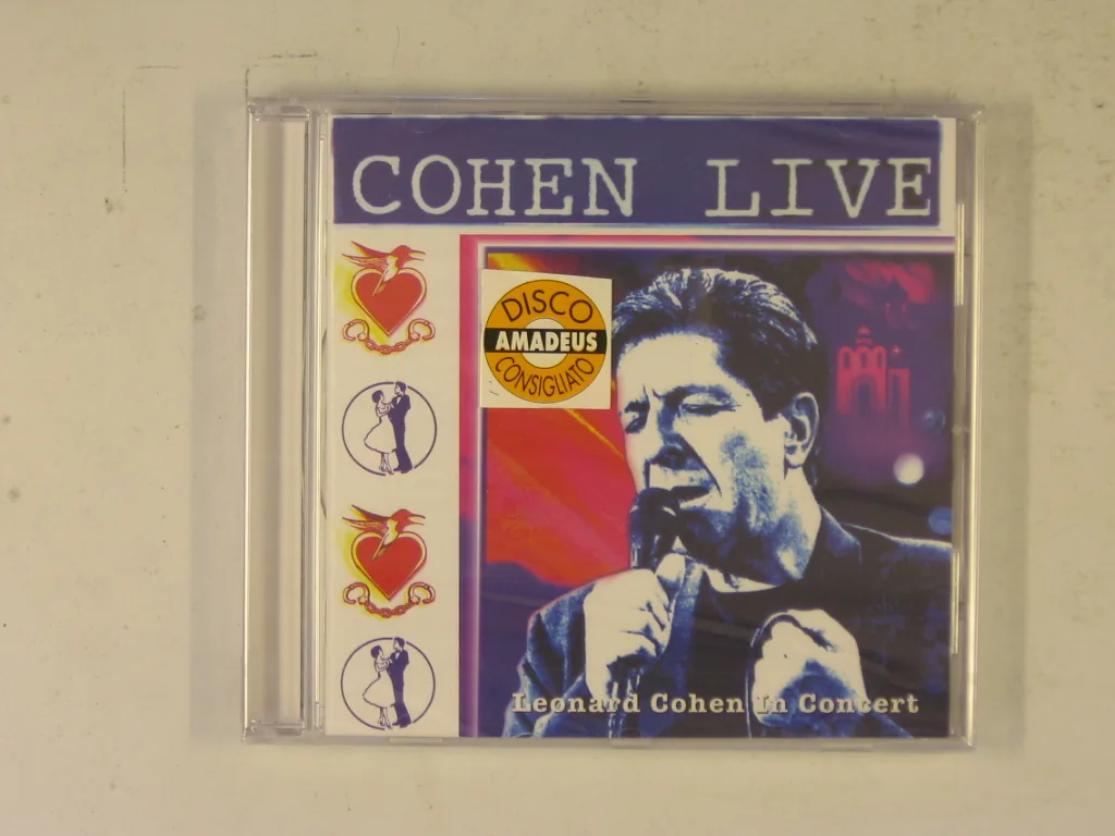 Copertina di Leonard Cohen Live In Concert