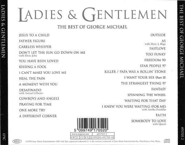 George Michael - Ladies & Gentlemen: The Best Of George Michael - immagine 2