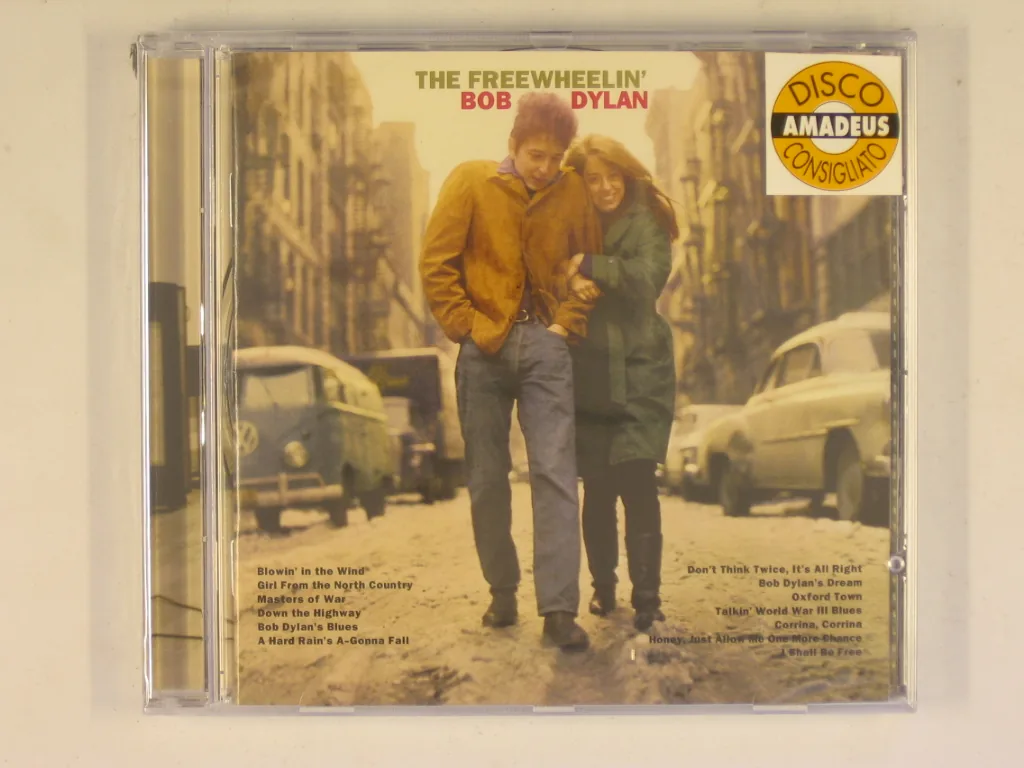 Copertina di The Freewheelin' Bob Dylan