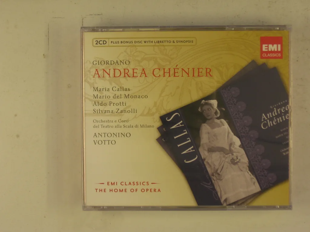 Copertina di Andrea Chenier