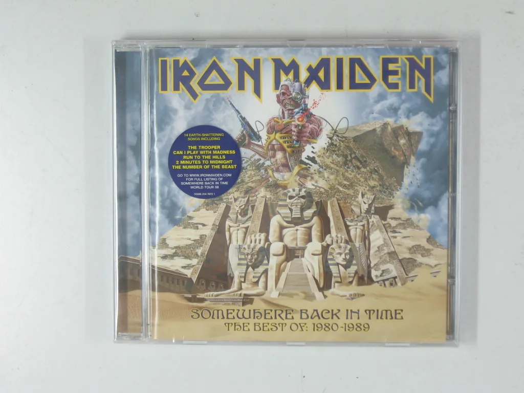 Copertina di Somewhere Back In Time The Best Of 1980-1989