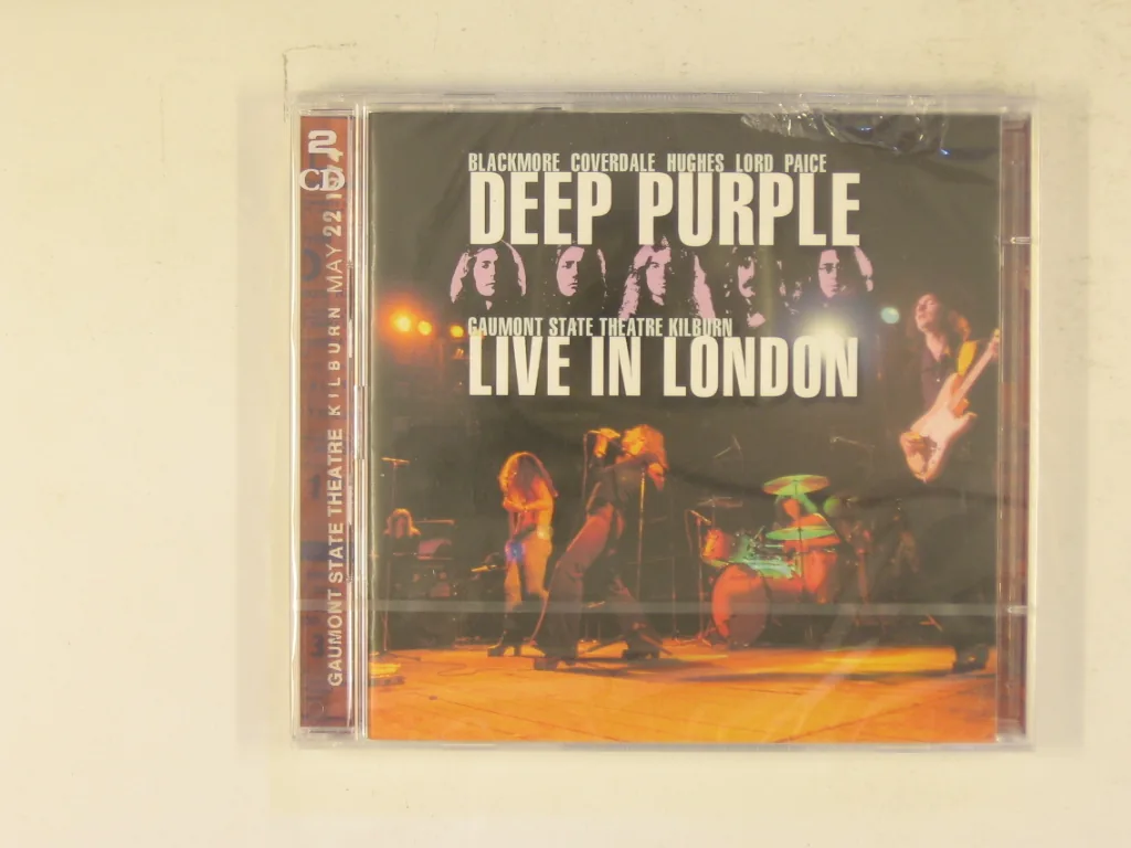 Copertina di Live In London 1974