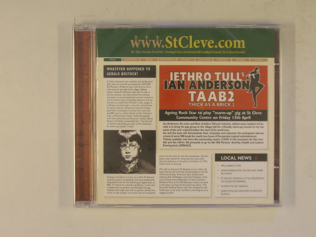 Copertina di Jethro Tull'S Ian Anderson Taab2