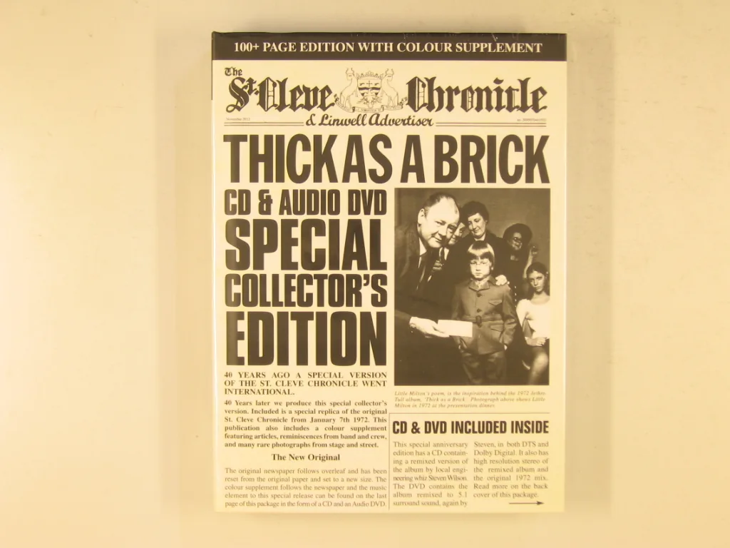 Copertina di Thick As A Brick