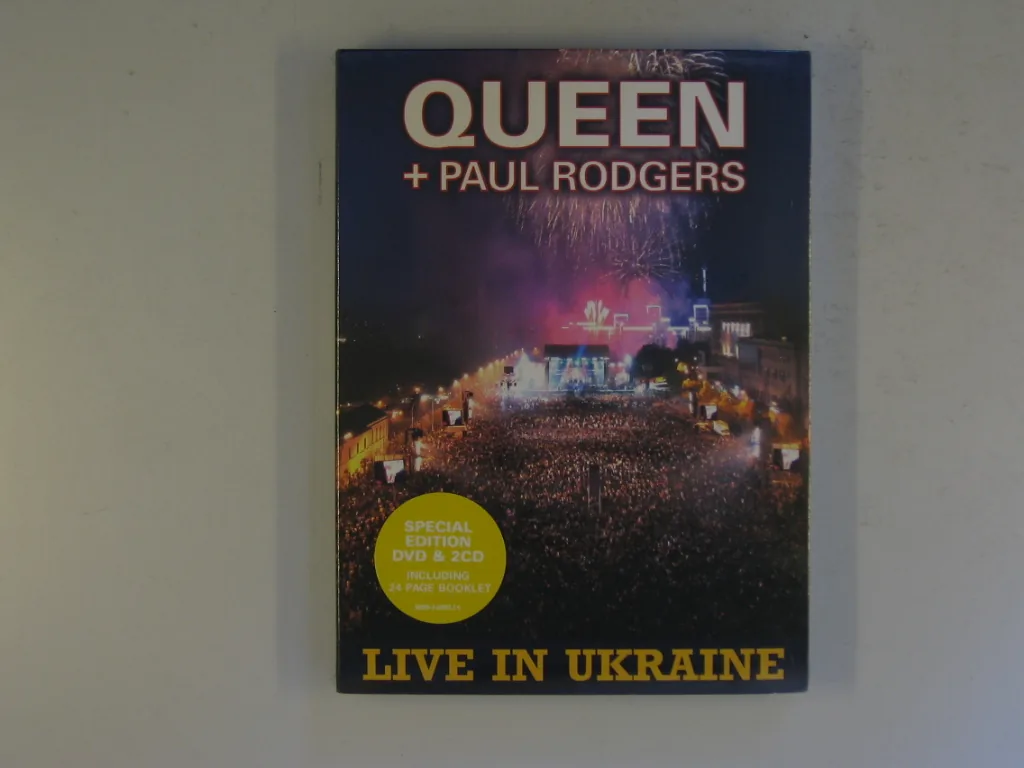 Copertina di Live In Ukraine