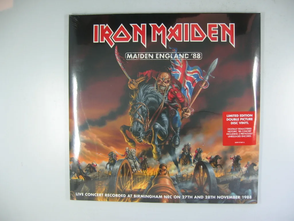 Copertina di Maiden England '88