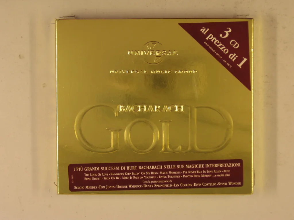Copertina di Bacharach Gold