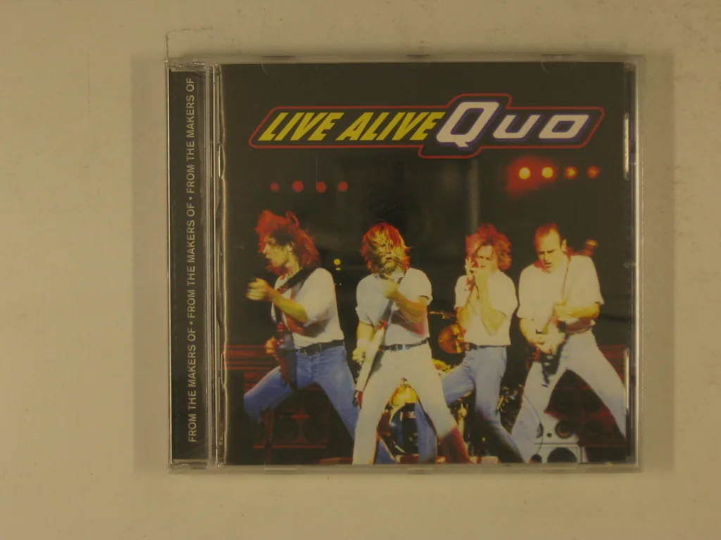 Copertina di Live Alive Quo