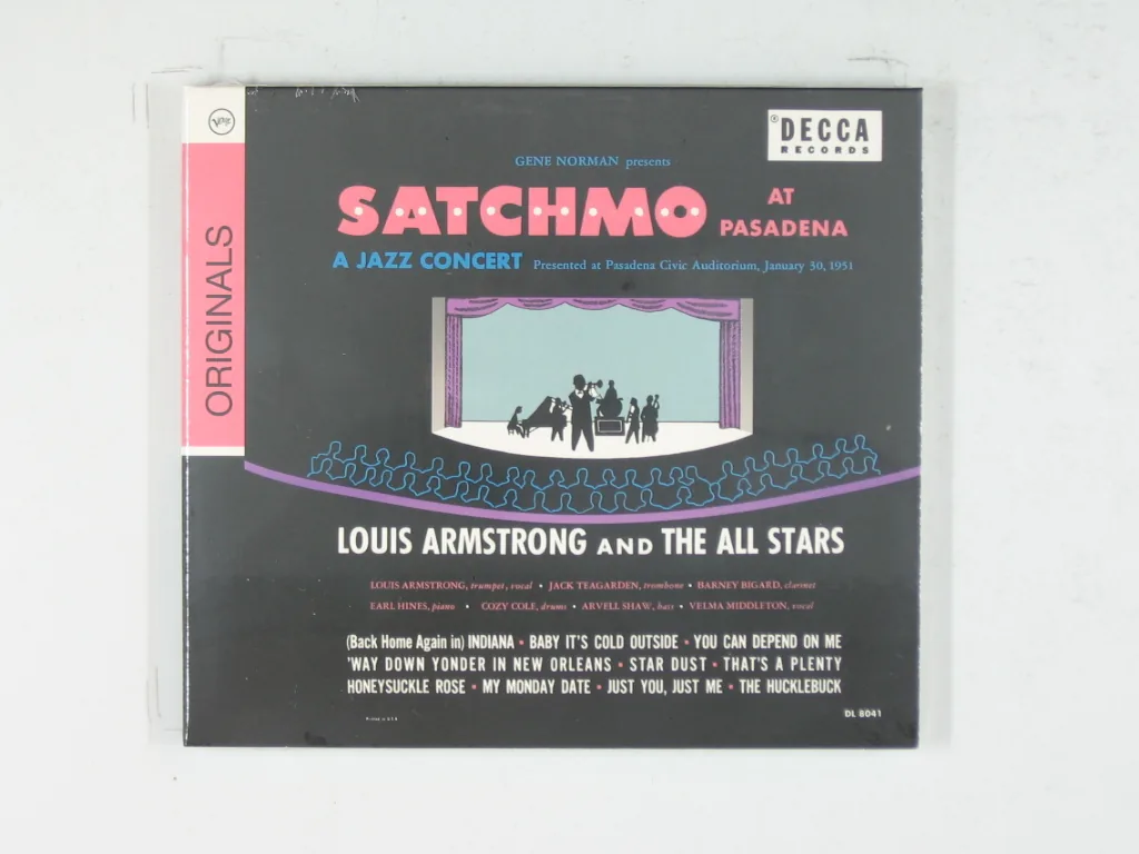 Copertina di Satchmo At Pasadena