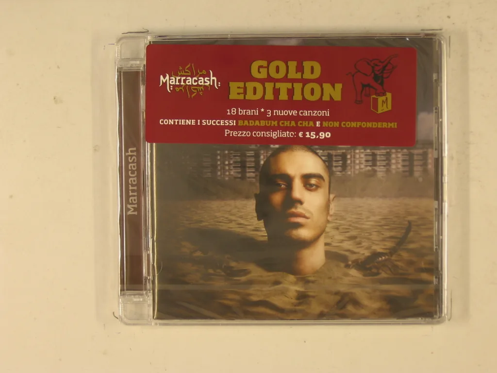 Copertina di Marracash Gold Edition